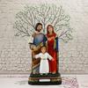 Sacred Mother Marys With Child Statue Resin Catholic Figurine Light Design For Christian Faithful Collectors Family