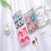 Cartoon Porous Silicone Chocolate Mold Mermaid Candy Cake Ice Baking Mould Diy Star Rainbow Soap Candle Making Gifts