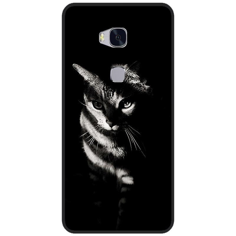 For Huawei Honor 5X Case TPU Soft Cartoon Back Cases For Huawei GR5 2016 Case Silicone Honor 5 X KIW KII L21 L22 Honor5x