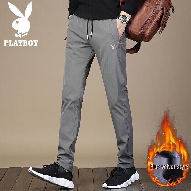 PLAYBOY Men's Autumn/Winter Casual & Cargo Trousers