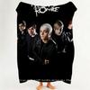 Band M MyChemicalRomance Throw Flannel Throw Blanket Suitable for Sofa Living Room Bedroom