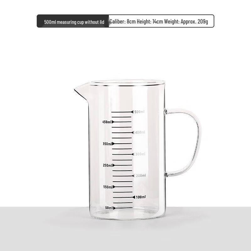 ZISIZ Graduated Glass Measuring Cup