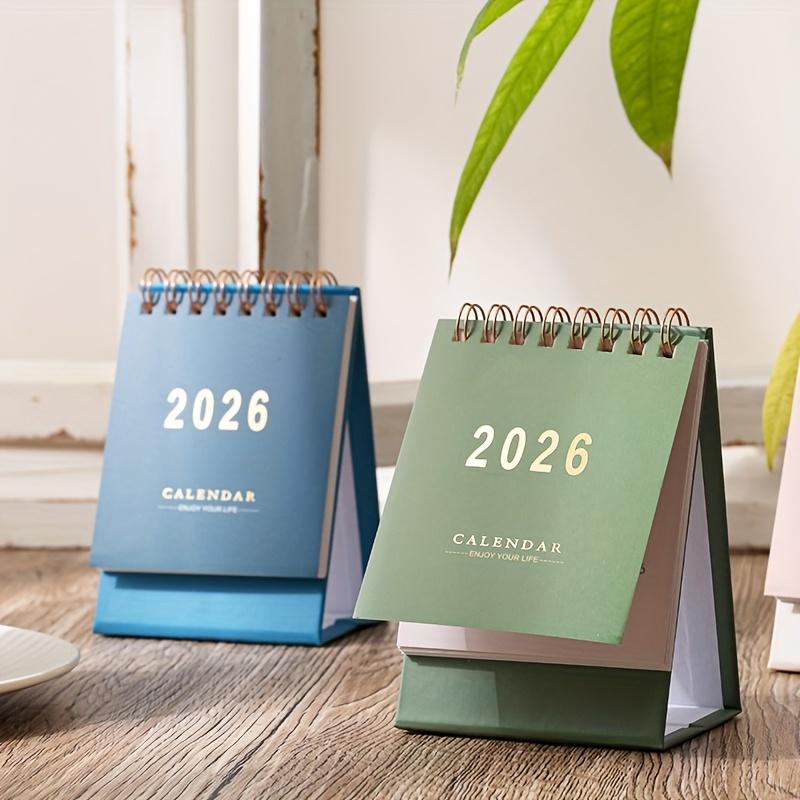 [Mini Calendar Planner] 2026 Mini Calendar Planner Suitable for Home & Office - Monthly & Weekly Schedule with Dated Pages,Thick Paper,Binding Binding