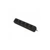 Lanberg Power Strip with 5 Black Schuko Sockets 1-5m