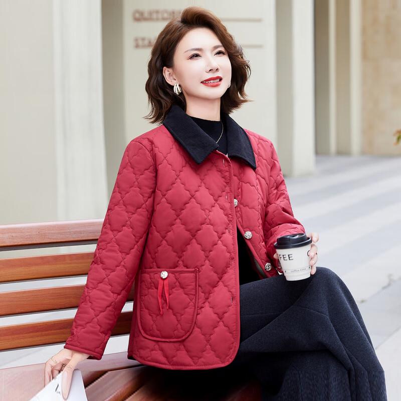 Hodo Women's Plush Lined Winter Padded Jacket