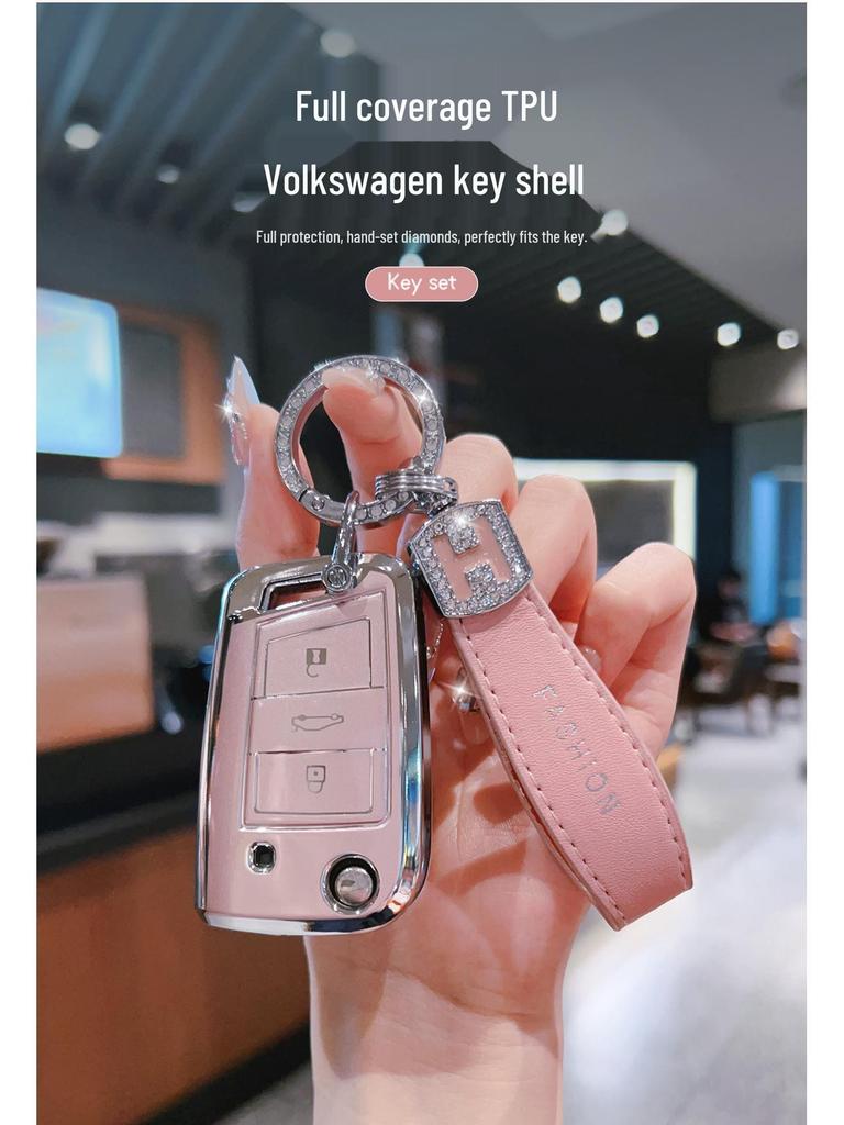 Volkswagen ID.3/ID.4/ID.6/ID.7 CROZZ Key Case Protective Buckle for Women