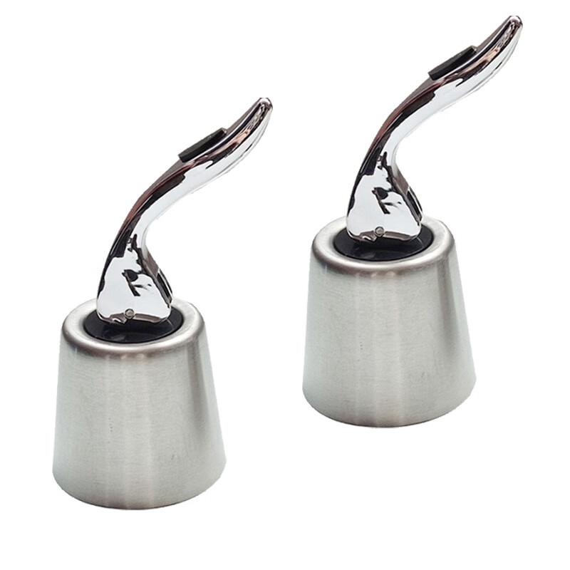 ZISIZ Silicone Wine Stopper Set
