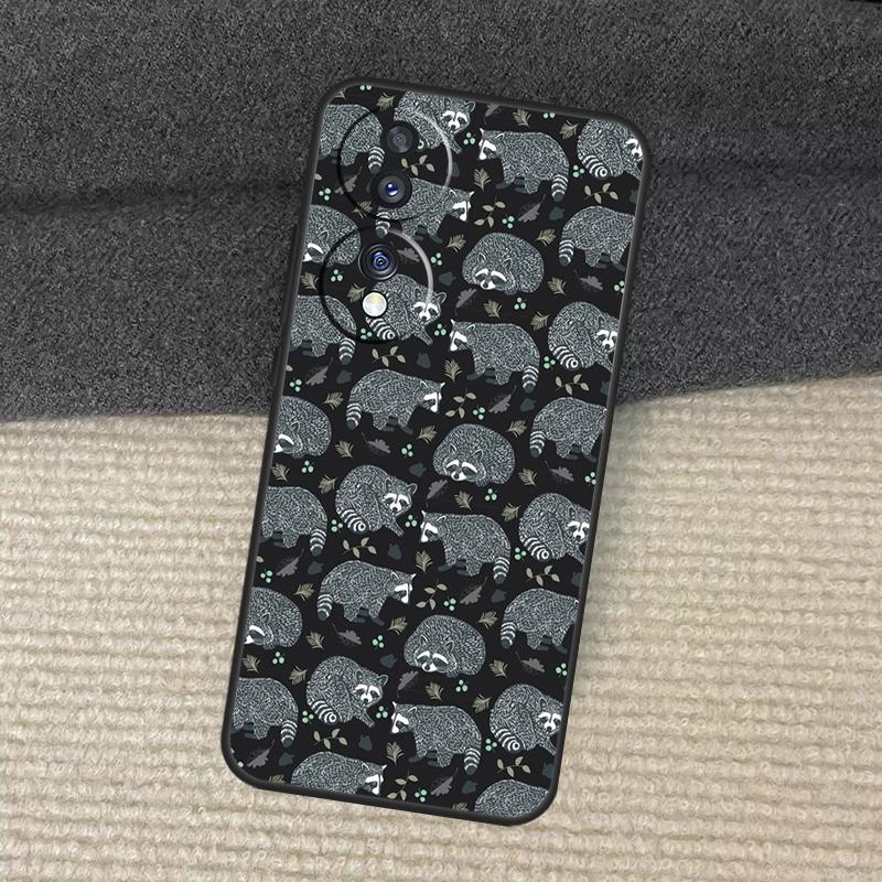 

Raccoon Animal Case For Honor Magic 7 5 6 Pro Honor 200 Pro 50 70 90 Lite X8b X9a X8a X8 X9 X9c X9b Cover Honor X8 4G
