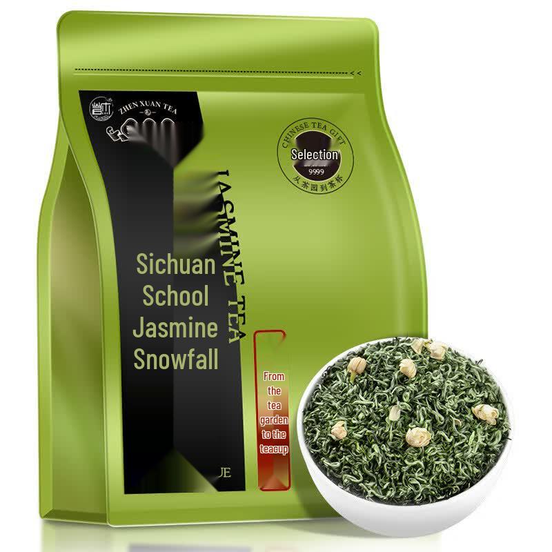 Siyichun Sichuan Style Jasmine Snow Flake Tea, 250g