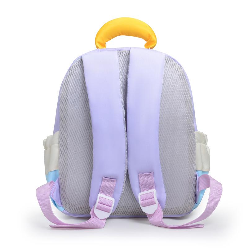 Neuer Schulranzen Cartoon niedlich spritzwassergeschützt Baby Junge und Mädchen Rucksack leicht Dinosaurier kleiner Rucksack