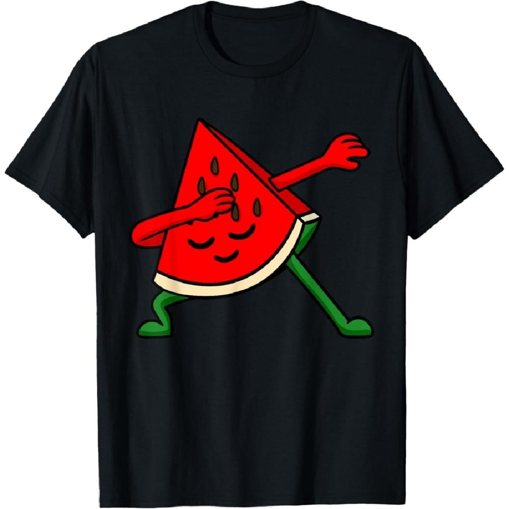 

Dabbing Watermelon Fruitarian Lover Summer Fruit Slice Seeds T-Shirt XXXXXL