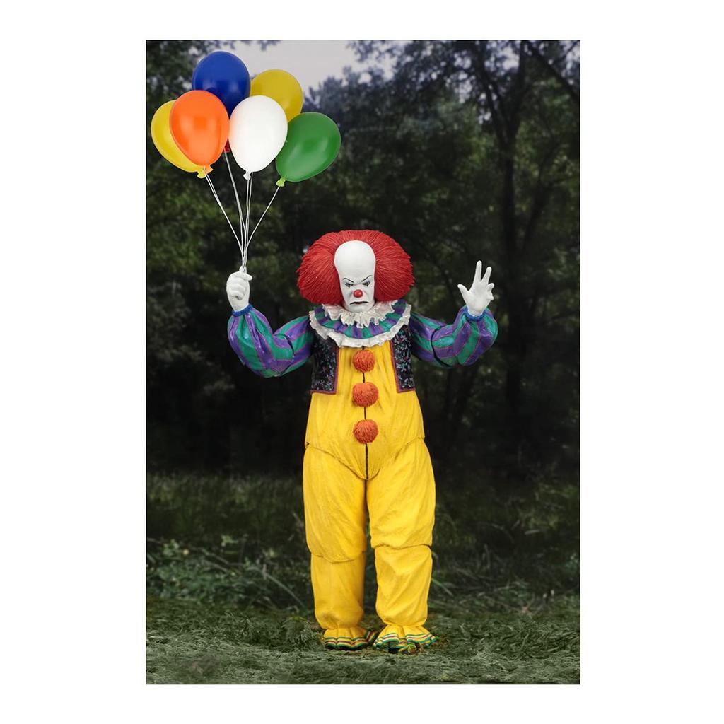 NECA Entertainment Collectibles IT Pennywise 1990 Action Figure (National Association) 7"