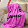 1pc Snug Juventus Football Club Blanket, Lightweight & Durable Print Blanket, Perfect for Home, Couch, Bed, Picnic, Travel, Office