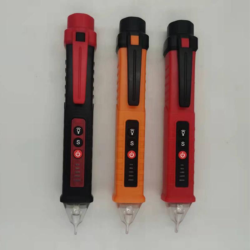 Smart Multifunctional Non-Contact Voltage Tester Pen: Voice Alarm & Induction Detector for Electricians