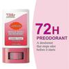 Natural Deodorant Stick, 1pcs Rose & Bergamot 72Hr Long Lasting Odor Control Wetness Relief