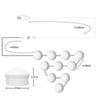 10 LEDs Mirror Front Light Dimmable Makeup Mirror USB Touch Control Light