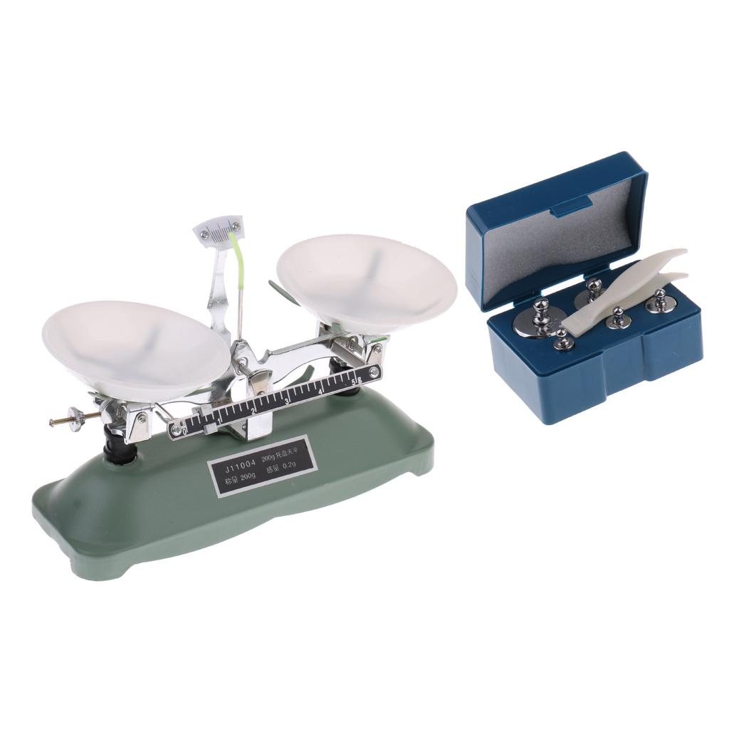 Mechanical Single Beam Balance, Capacity with Weights Set (5g, 10g, 20g, 50g, 100g)
