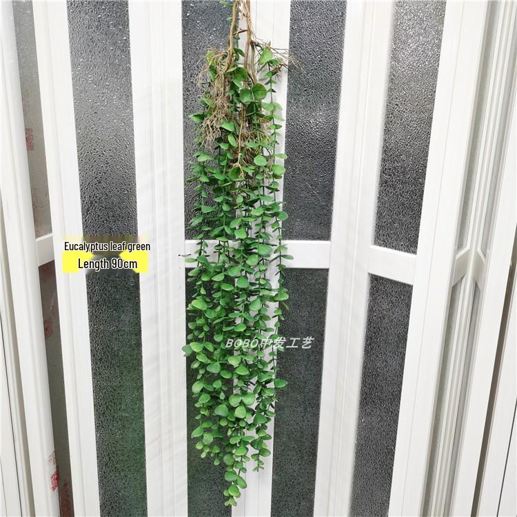 Artificial Spider Plant & Fern Hanging Decor - Trailing Green Vines for Wall & Ceiling