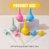 Dose Medicine Dropper Manual Nasal Sucker Ball Nasal Aspirator Bulb Syringes Medicine Dispenser for Infant Nasal Cleaner