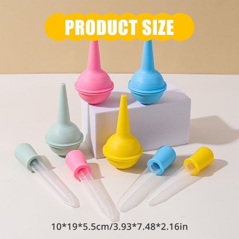 Dose Medicine Dropper Manual Nasal Sucker Ball Nasal Aspirator Bulb Syringes Medicine Dispenser for Infant Nasal Cleaner