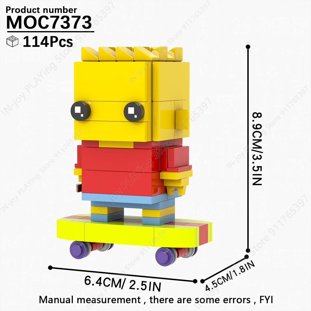 MOOXI Cartoon Anime Character Robot Animals Model MOC Bricks DIY Assembled Building Blocks Figure Toy Collection Decoration Gift