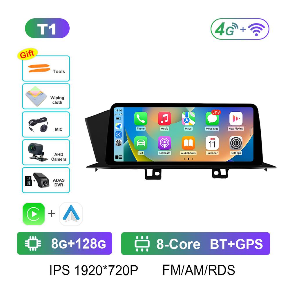 for Honda Accord 9 2.0L 2014 2015 2016 - 2017 Wireless Carplay Car Video Audio Multimedia Player Cooling fan DSP Stereo No 2 din