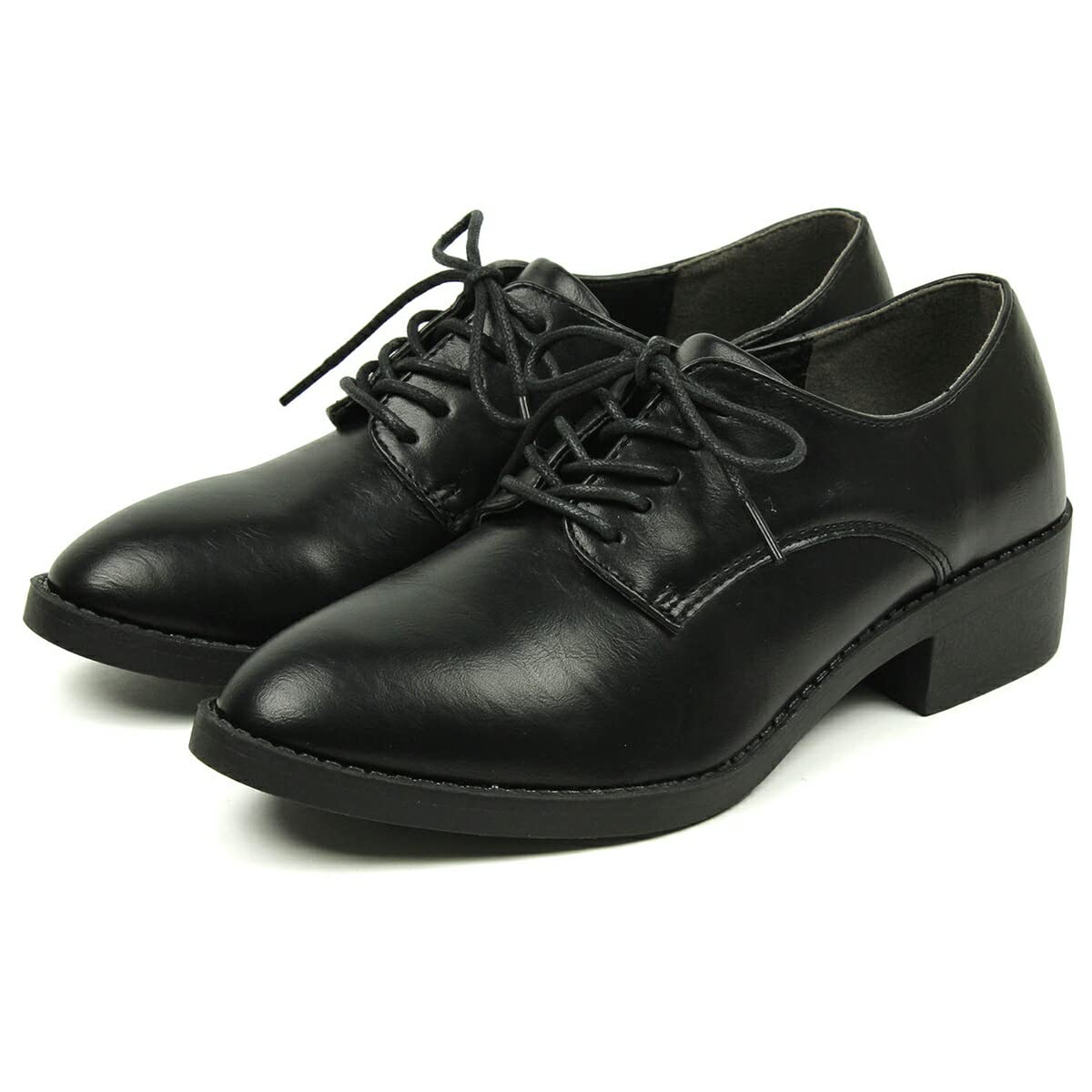 

Patent Leather Oxford Handsome M [ArchContact] Women s Lace-Up Shoes, Shoes, Casual, Cute, Black, Smooth,