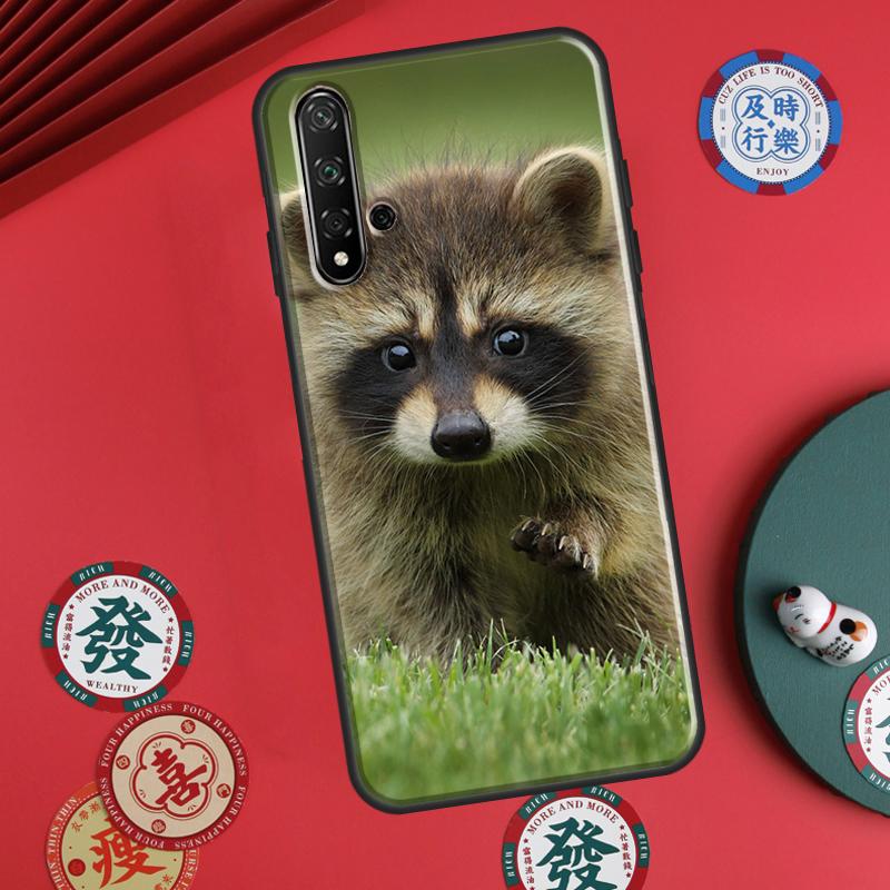 

Raccoon For Huawei P30 P20 P40 Lite P60 Pro Nova 5T 12s 12i 11i Y90 Y70 Y60 Y61 Y91 Y72 9 10 SE Case Huawei Nova Y90