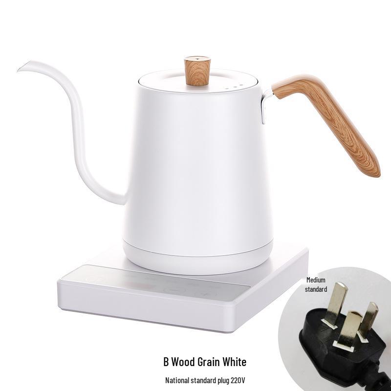 Stainless Steel Electric Gooseneck Kettle with Temperature Control