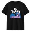 Rainbow Dash And Friends T Shirts Unisex Pure Cotton Funny TShirts Round Neck Free Hugs Tee Shirt Short Sleeve Clothes