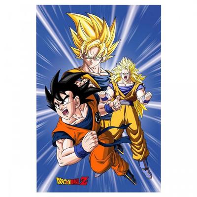 Dragon Ball Z Μεταμόρφωση Goku Υφασμάτινη Αφίσα