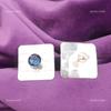Natural London Blue Topaz Sisters Gift New Stud Post Earrings Jewelry 925 Silver EE-146-17