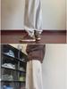 Men's Hong Kong Style Embroidered Velvet Sweatpants: Loose-Fit Casual Pants for Autumn/Winter Fashion Trend.