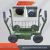 Military Training Wheeled Sled with Magnetic Resistance