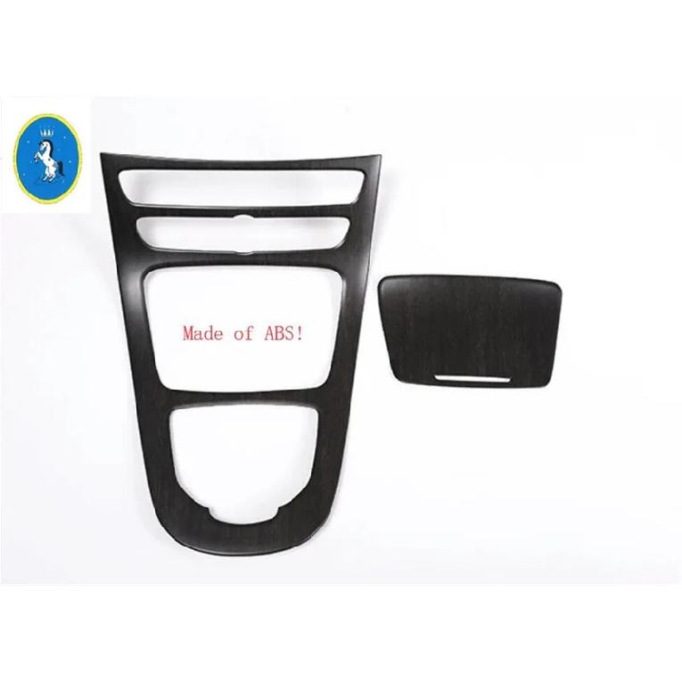 ABS Auto Middenconsole Versnellingspook Knop Paneel Decoratie Cover Trim Voor Mercedes Benz E-KLASSE W213 2016 - Interieur Accessoires