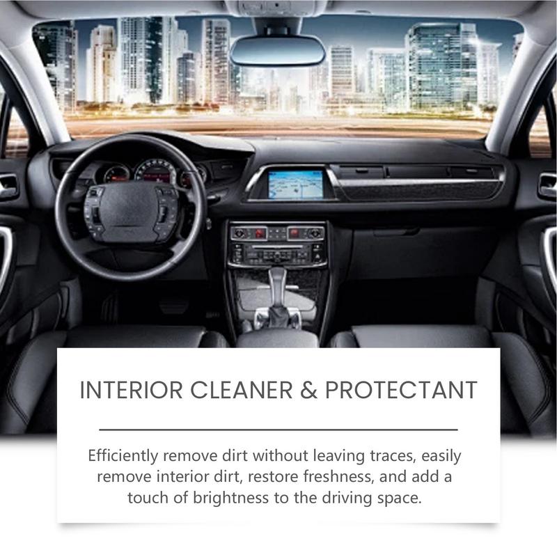 Car Leather Care Spray Leather Care Refurbishment Spray Mild And Safe Maintenance Tool For Dashboards Door Panels Steering