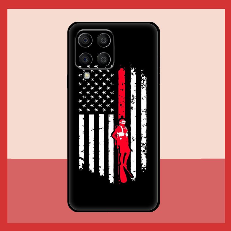 Diver Down Scuba Case For Samsung Galaxy M31 M21 M13 M33 M53 M15 M35 M55 M16 M36 M56 M12 M32 M52 M14 M34 M54