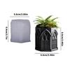Decorative Silicone Candle Cup Mold For Handmade Resin Church Window Shape Planters Flower Pots Gift Giving