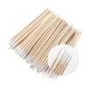 200 wooden cleaning cotton swabs wooden makeup cotton swabs disposable individually packaged