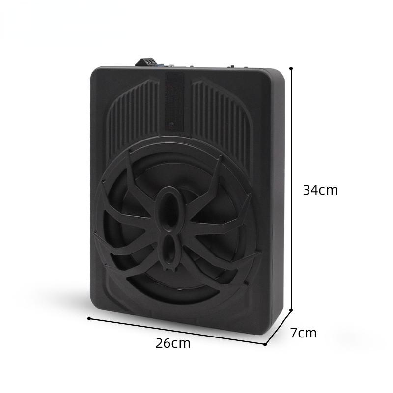 10 Inch 800W Car Audio Modification Speaker Active High Power Pure Subwoofer Car Ultra Thin Power Amplifier