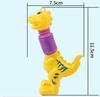 12Pcs Cartoon Stretchable Dinosaur Telescopic Tube Stress Relief Toy for Kids Birthday Party Favors Pinata Fillers Goodie Bag