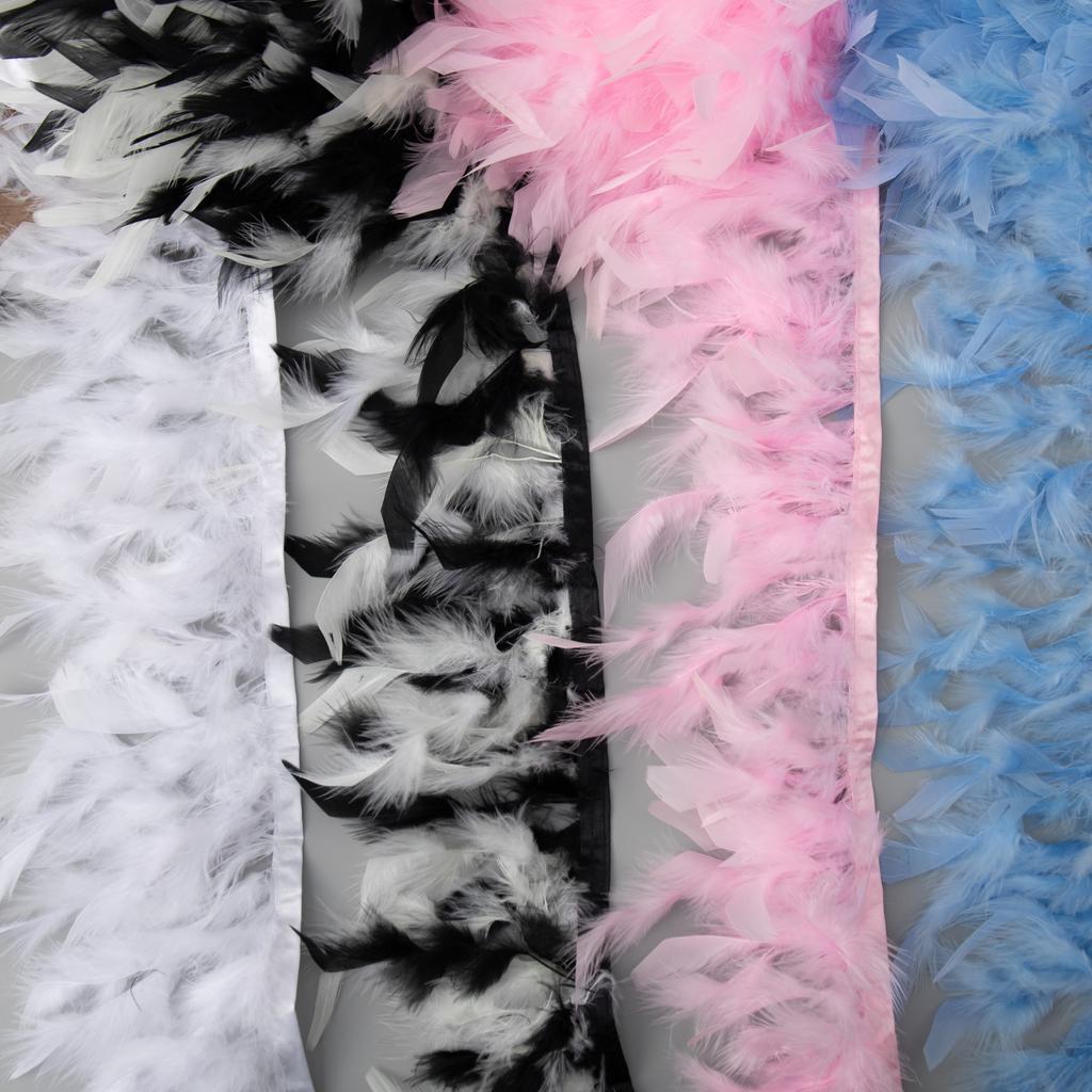 Feathers Trim Fringe Ribbon For Wedding Dresses Diy Crafts Materials Party Cosplay Feather Woman Costume Home Sewing Decoration