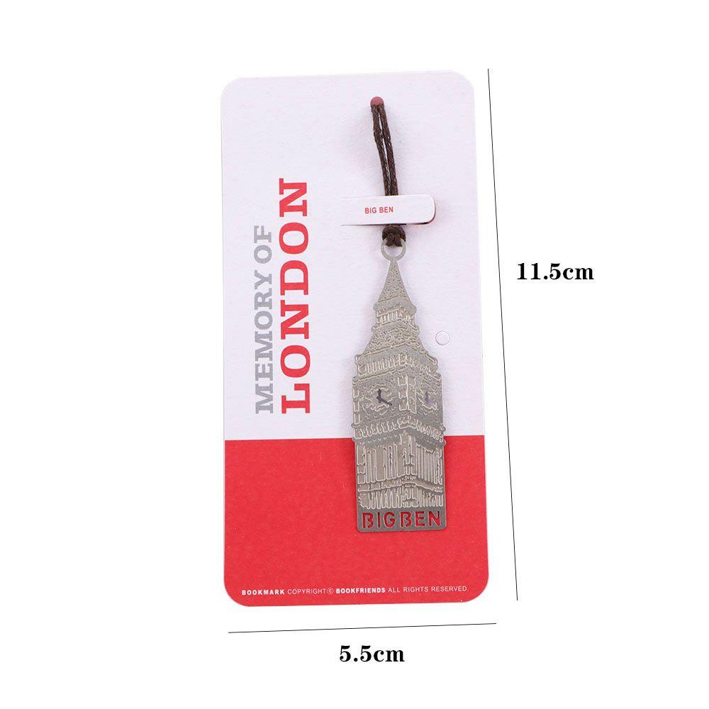 Supply Building Book Mark Modeling Statue of Liberty Paper Clips Mark Page Big Ben Bookmark Eiffel Tower European Bookmark