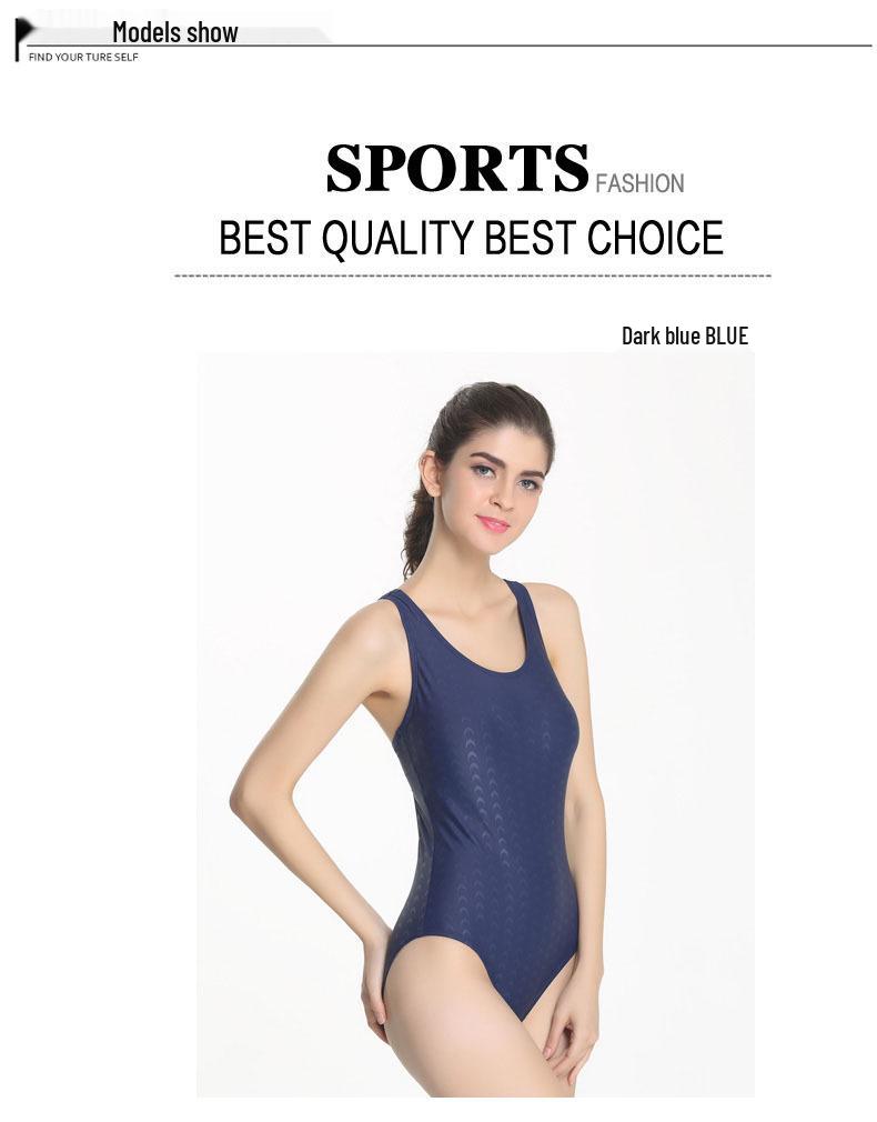 Banff Women's Quick-Drying Water-Repellent Sharkskin-Style Sport Thong Bodysuit
