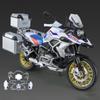 1/9 BWM R1250GS ADV Alloy Die Cast Motorcycle Model Toy Vehicle Collection Sound and Light Off Road Autocycle Toys Car