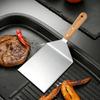 1pc Stainless Steel Spatula, Stainless Steel Cooking Spatula, BBQ Spatula, Teppanyaki Spatula, Steak Knife Spatula, Pizza Spatula