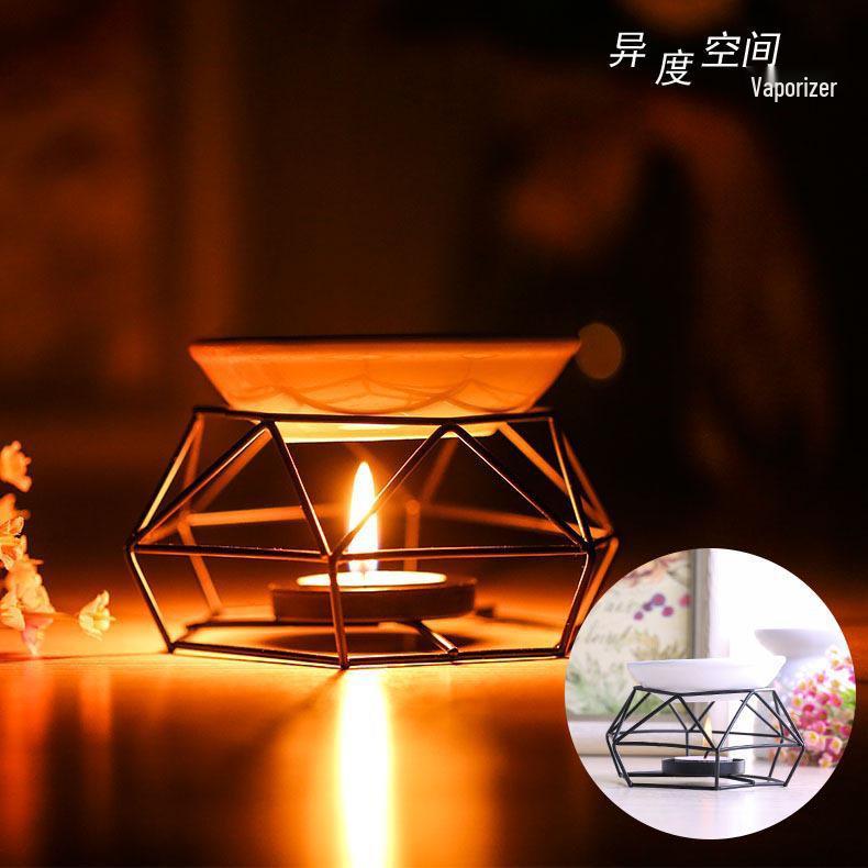 Creative Iron Art Incense Burner & Candle Holder Fragrance Diffuser