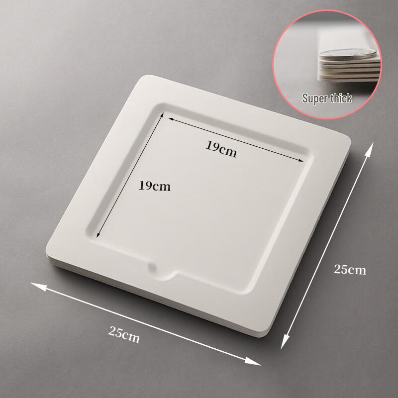 Yuzhuxun Disposable Square Paper Cake Plates
