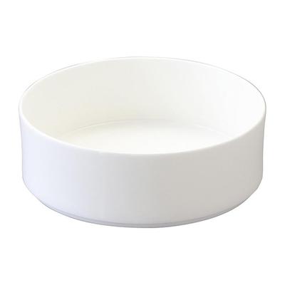 NARUMI nomadd 18cm Weiß Tief Einfach Spülmaschinenfest Geschirr, Design, Mehrzweckschale, Stapelbar, Mikrowellengeeignet, Sicher, 50131-3715