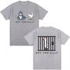Got Too Silly Goose Funny Meme Double Sided Print T Shirt Men Women Casual Cotton Tshirt Vintage Short Sleeve Oversized T-shirts